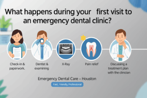 What Happens During Your First Visit to an Emergency Dental Clinic